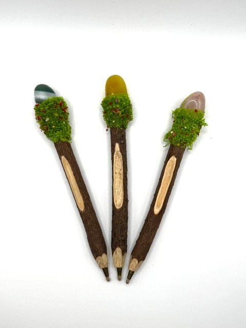Crystal Twig Pens